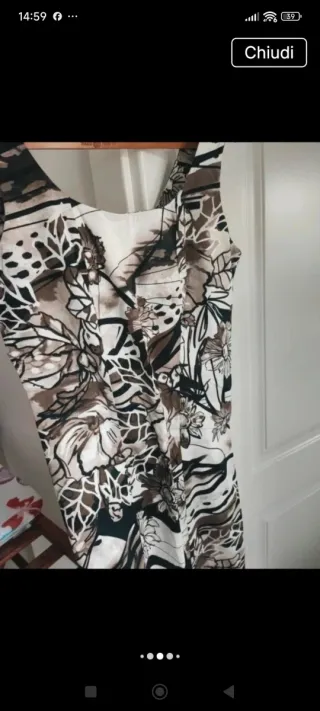 Vestito donna estivo fantasia M