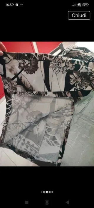 Vestito donna estivo fantasia M