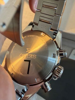 Seiko Speedtimer Cronógrafo Blanco.
