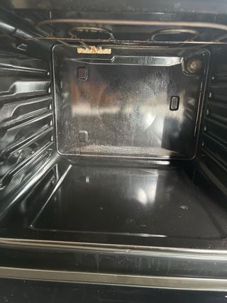 Horno Cata Acero Inoxidable y Cristal Negro