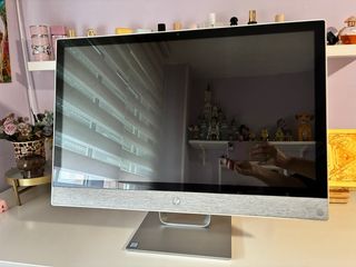 Ordenador HP All in One 24 Plata/Beige