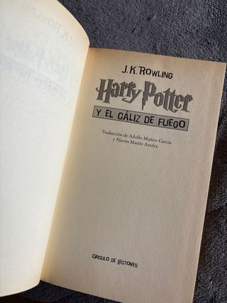 Harry Potter y el Cáliz de Fuego (Harry Potter,...