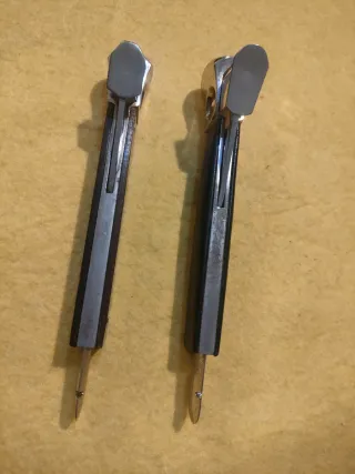 2 Cortapuros de Acero y Piel