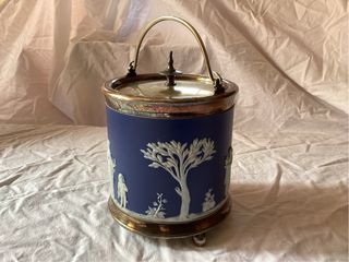 Wedgwood Galletera Porcelana/Plata