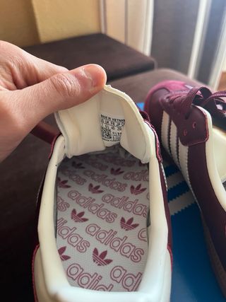 Adidas Samba Burdeos/Moradas Talla 40