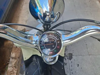 Ciclomotor Aprilia Compay Custom Azul/Blanco