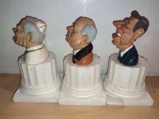 Comics Spain figuras pvc Reagan Papa Gorbachov