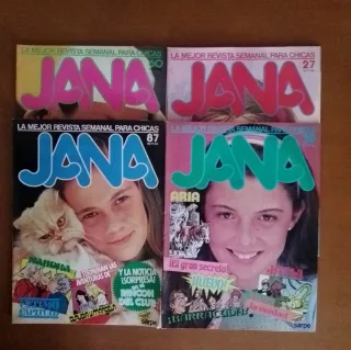 Lote de 20 revistas juveniles JANA y 1 PECOSA.