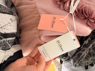 Vestido largo niña rosa/lila