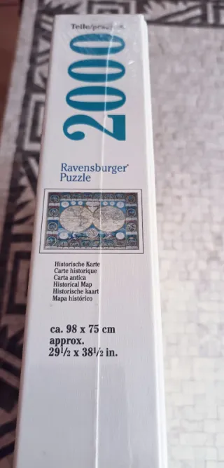 Puzzle Ravensburger 2000 piezas Mapa Mundo
