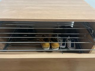 Zapatero de madera para armario