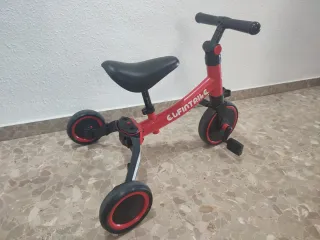 Triciclo niños 1 a 4 años, bici multifunción