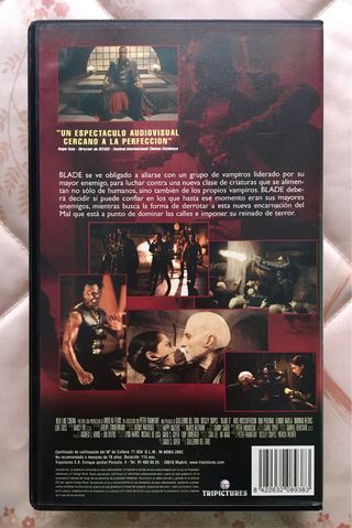 *Blade II (2002) | VHS | Caja Pequeña