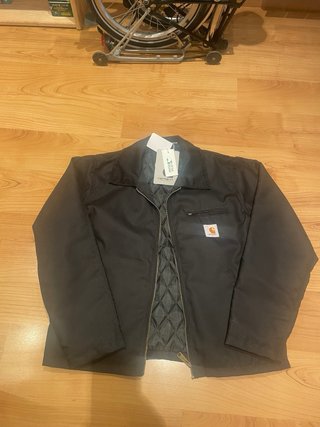 Cazadora Carhartt OG Detroit Talla M Negra.