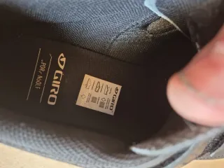 Zapatillas Giro Ciclismo/MTB Negras + calas nuevas