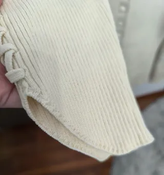 Chaqueta Zara punto manga abullonada