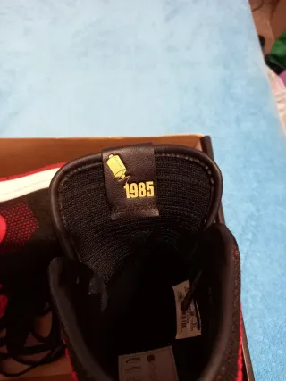 Jordan Rojas y Negras Talla 38