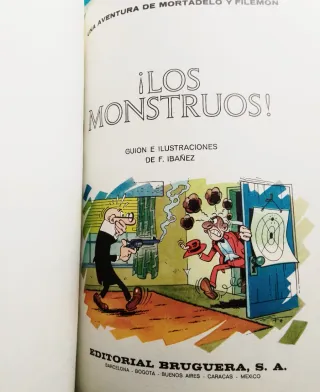 Ases del humor Bruguera 1980 Mortadelo y Filemón.