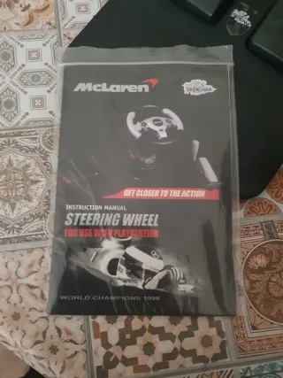 Volante McLaren PS1/PS2 + Juego