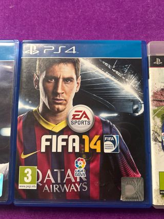 Lote FIFA 18, 14, 12 PS4 y PS3