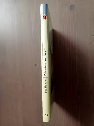 Novela "Zalacaín el aventurero", de Pío Baroja.