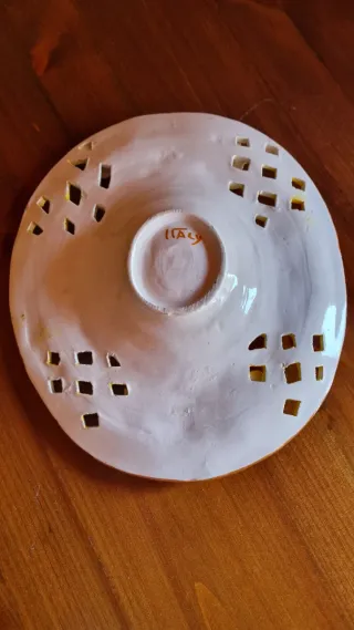 Centrotavola vintage in ceramica