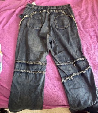 Pantalón Shein Talla 1XL Deshilachado