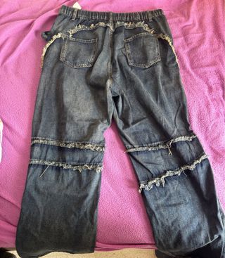 Pantalón Shein Talla 1XL Deshilachado
