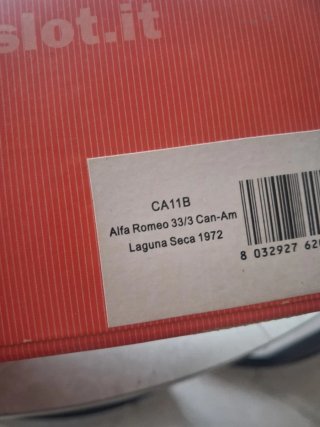Modellino Alfa Romeo 33