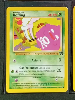 Carte dei Pokémon - Team Rocket