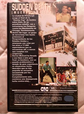 *Sudden Death (1995) | VHS | Caja Grande