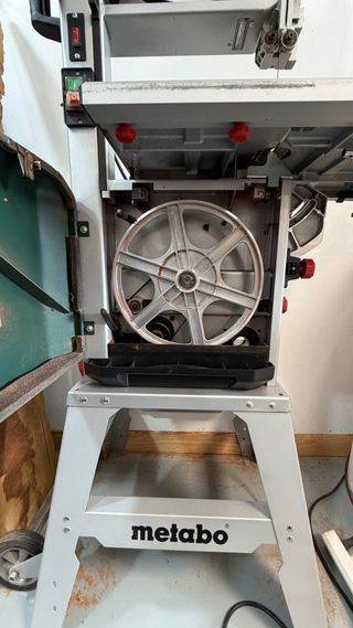 Sierra de cinta Metabo BAS 318