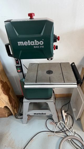 Sierra de cinta Metabo BAS 318