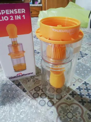 Dispenser Olio 2 in 1 GialloZafferano