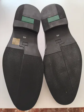 Zapatos hombre negros talla 46