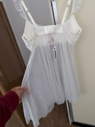 Babydoll blanco sexy