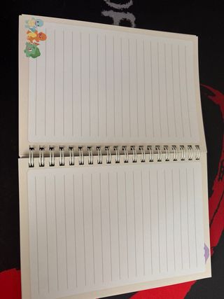 Libreta Pokemon Pokopia Morada