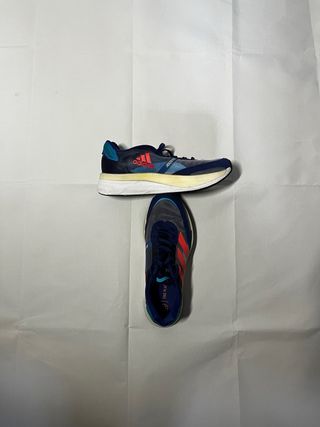 Tênis Adidas Lightstrike Pro Corrida Azul Laranja