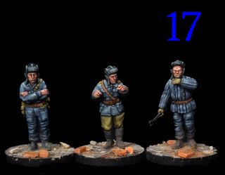 Figuras Rusas Batalla de Berlín #2, 1/72-1/56