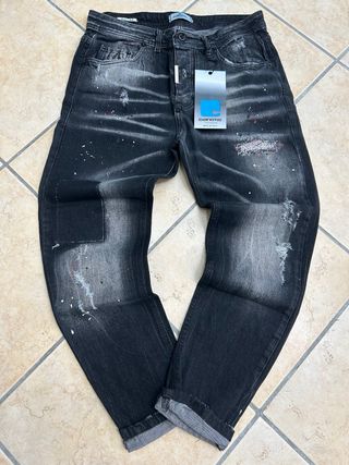 Jeans Cianotic Modello DSQ - Effetto Paint & Distr