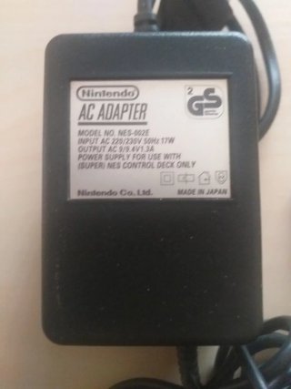 Transformador Nintendo Snes + Clable RGB Snes