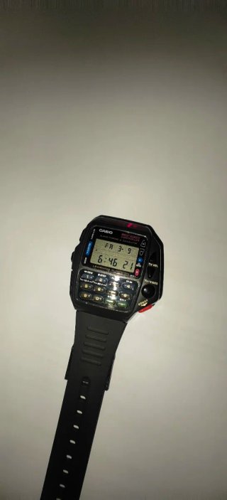 Reloj Casio CMD-40 completo con caja y manuales