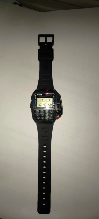 Reloj Casio CMD-40 completo con caja y manuales