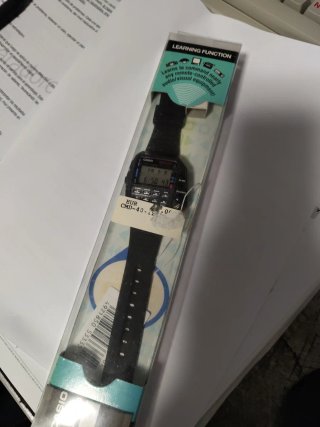 Reloj Casio CMD-40 completo con caja y manuales