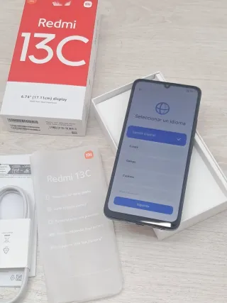 Teléfono Xiaomi Redmi 13C 6GB/128GB Negro