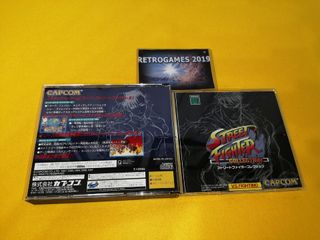 STREET FIGHTER COLLECTION SEGA SATURN SPINE + REG