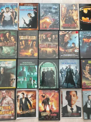 Pack 20 Películas DVD