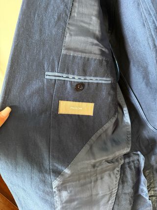 Abito uomo blu PAOLONI completo giacca + pantalone