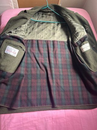 Abrigo verde de lana Steinbock ,