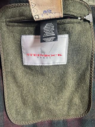 Abrigo verde de lana Steinbock ,